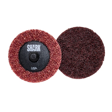 Shark Industries 2" Medium/Maroon Surface Conditioning Discs - 50 Pk 13004
